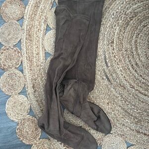 Aldo Brown Over the Knee Boots